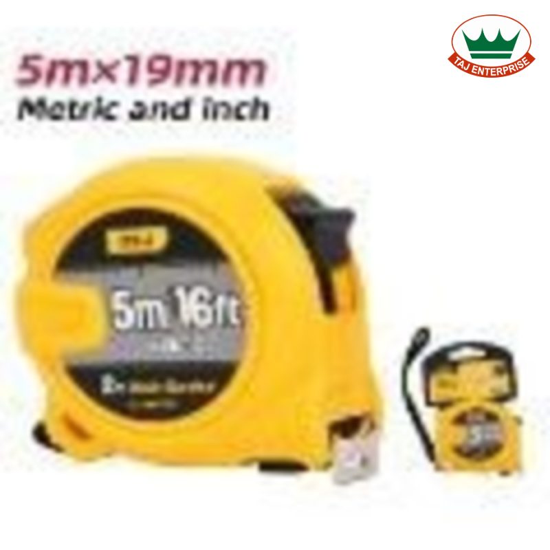 Steel Measuring Tape 5m (Double Button)