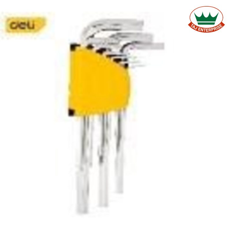 9 Pcs Hex Key Set (Long Arm)