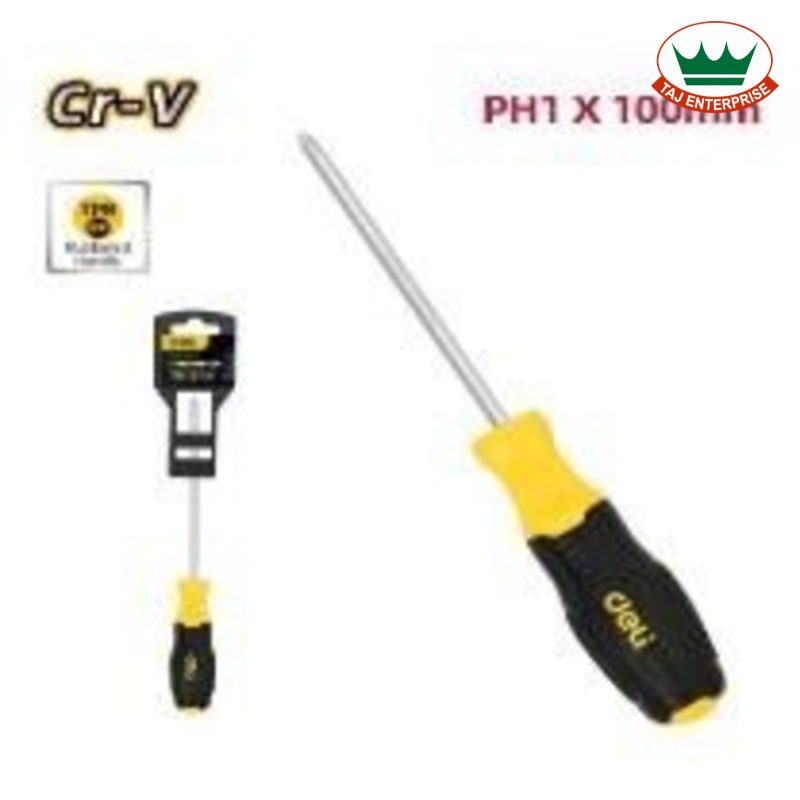 Phillips Screwdriver 5 x 100mm (Cr-V, Magnetic)