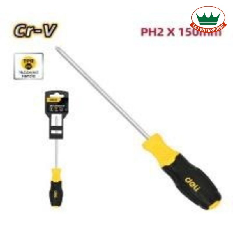 Phillips Screwdriver 6 x 150mm (Cr-V, Magnetic)