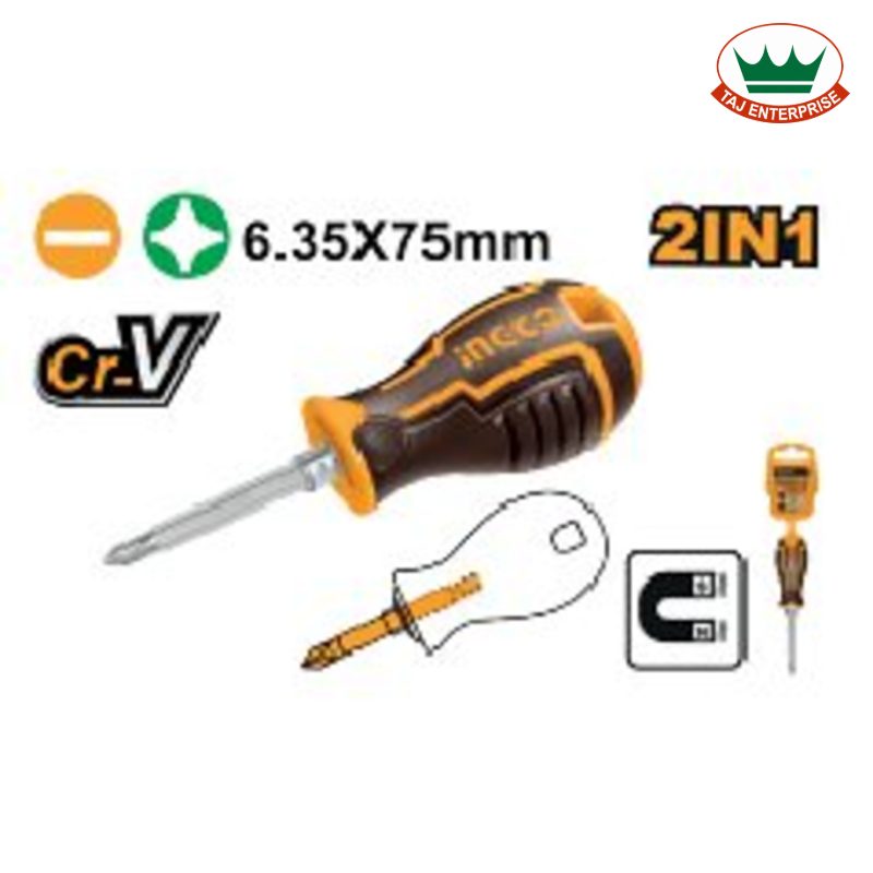 2 In 1 Screwdriver Set (75mm)