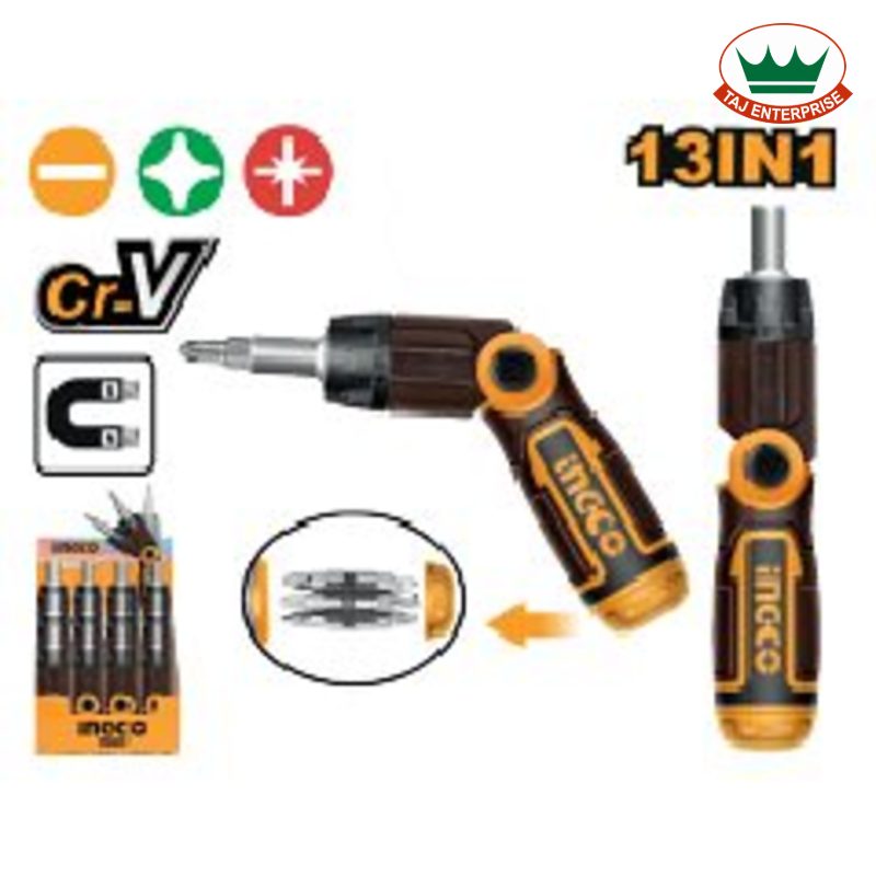 13 In 1 Ratchet Screwdriver Set