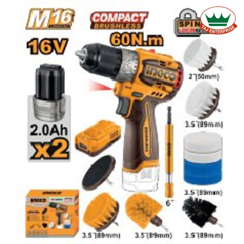 Compact Brushless Cordless Drill