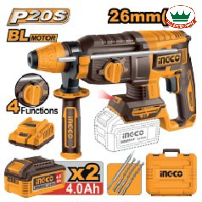 Cordless Rotary Hammer 20V 2.5J