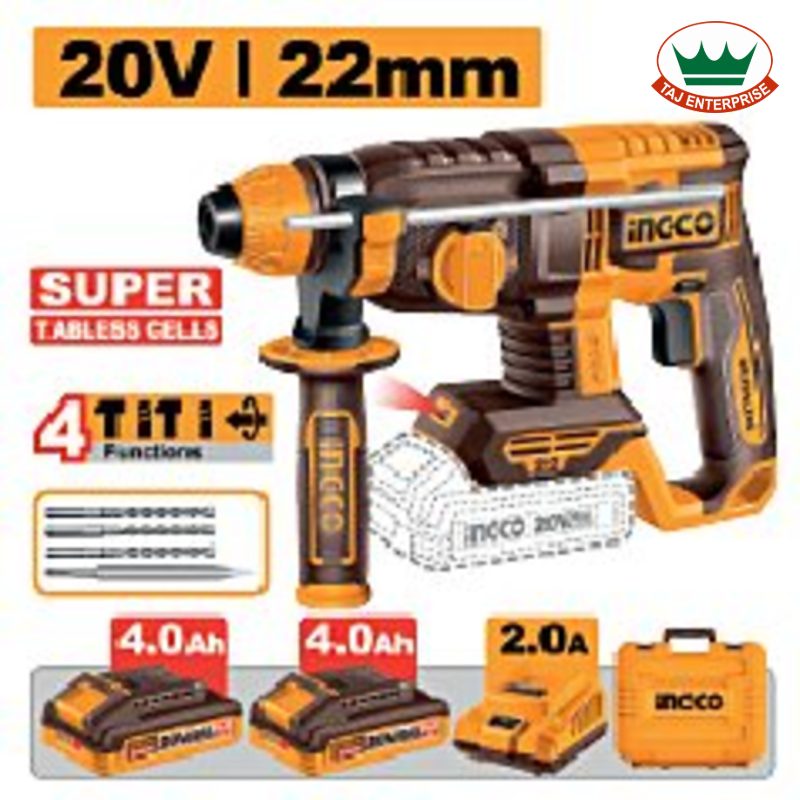 Cordless Rotary Hammer 20V 2.0J