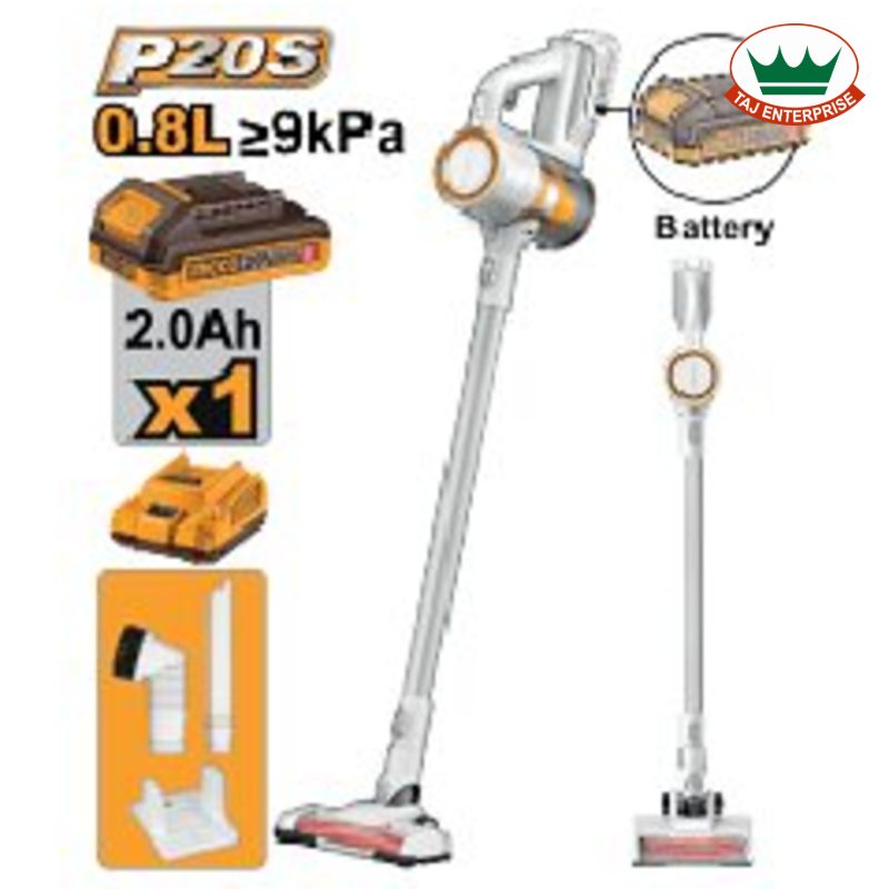 Cordless Vacuum Cleaner 20V (0.8L, 120W)
