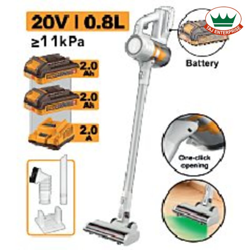 Cordless Vacuum Cleaner 20V (0.8L, 160W)