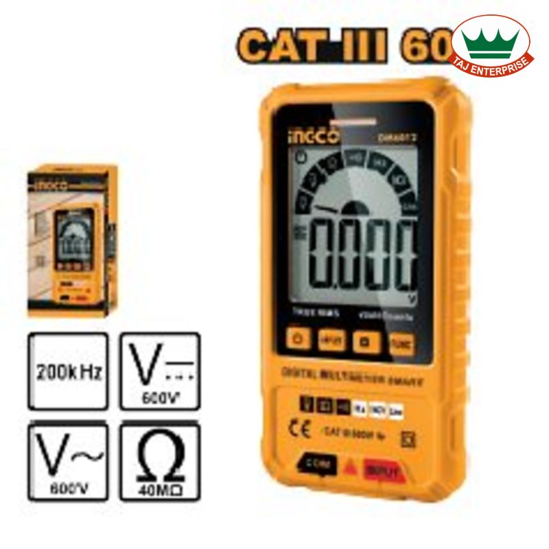 Digital Multimeter (4000 Counts, Auto Range, NCV)