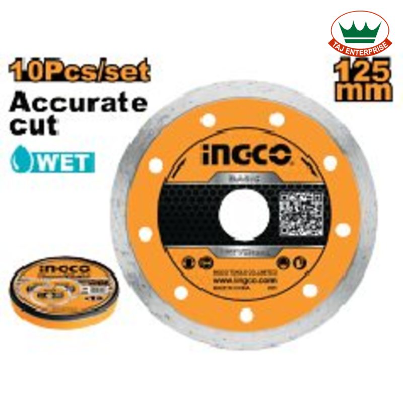 Diamond Disc Set (125mm, 10 Pcs)
