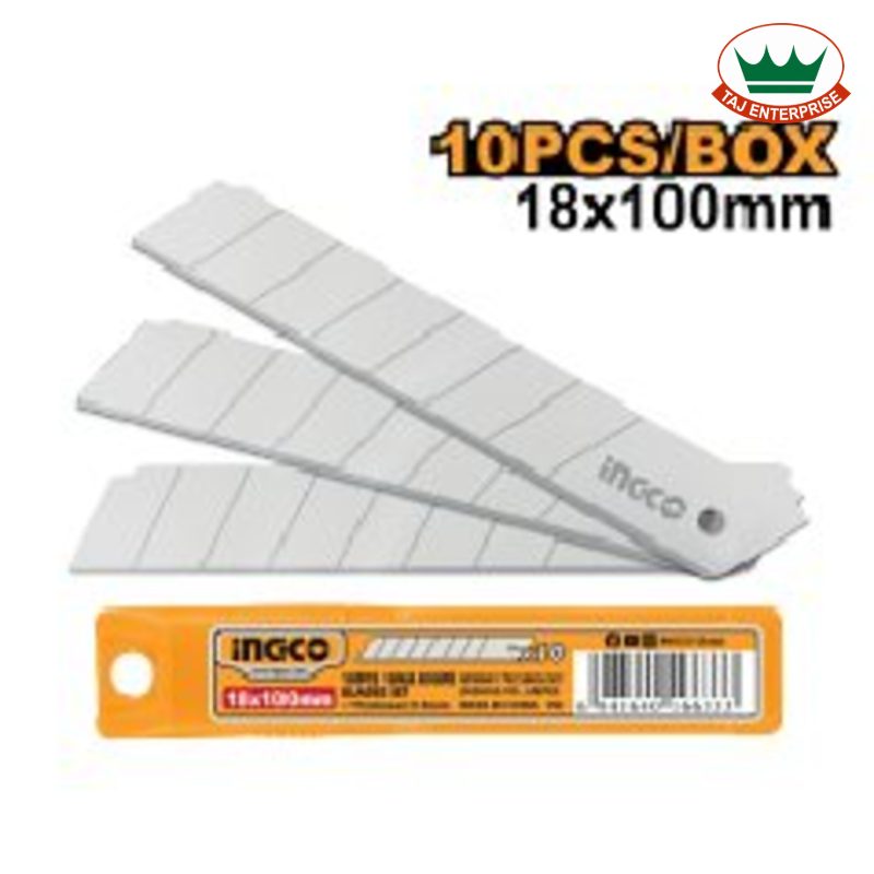 10 Pcs 18mm Knife Blades Set