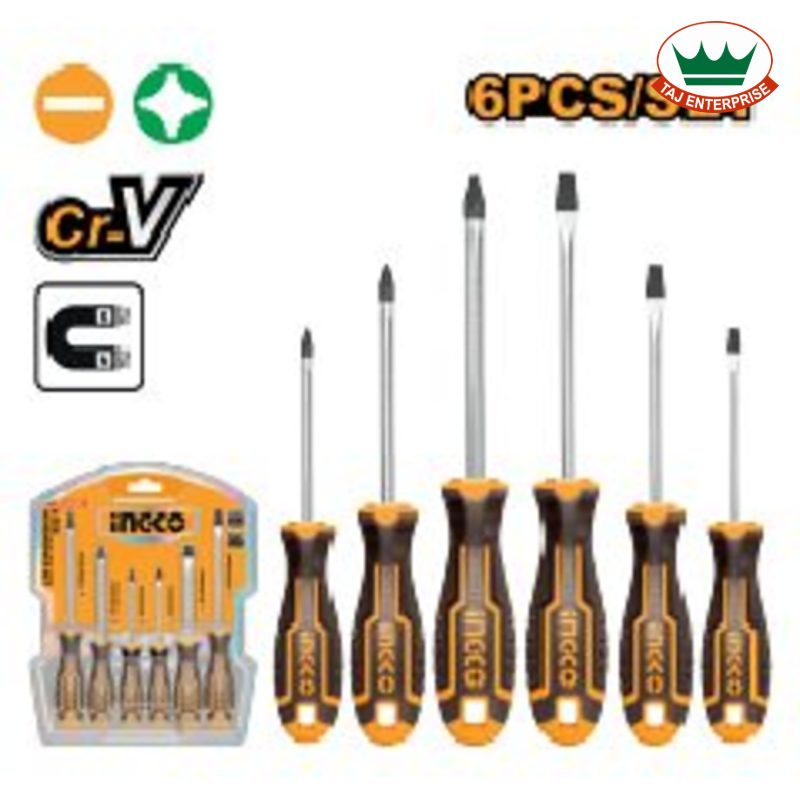 6 Pcs Screwdriver Set
