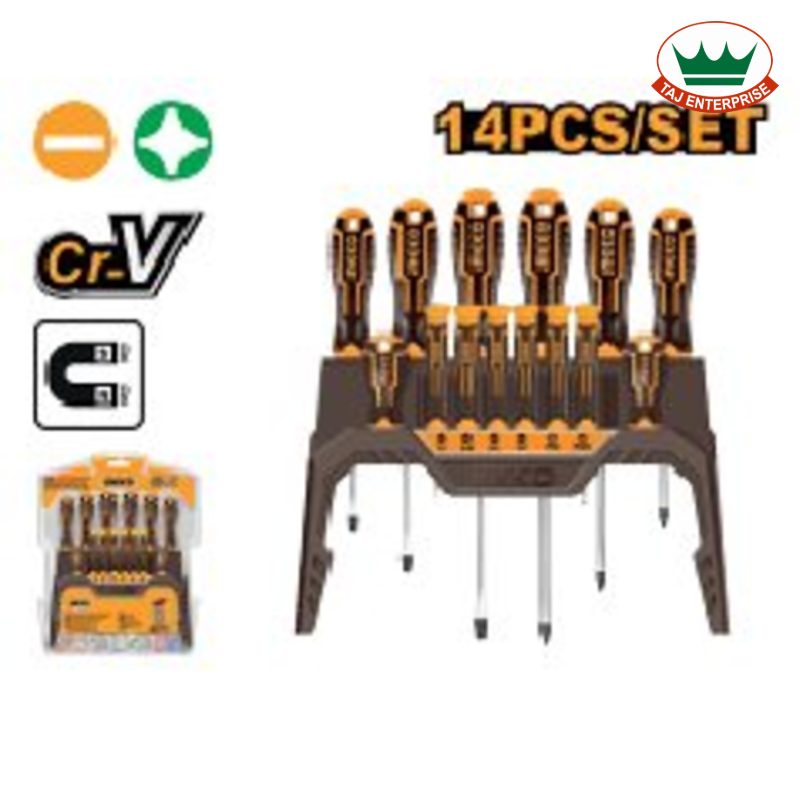 14 Pcs Screwdriver and Precision Screwdriver Set