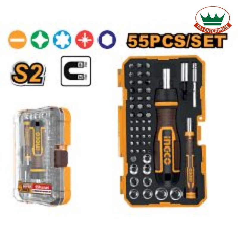 55 Pcs Screwdriver Bits Set
