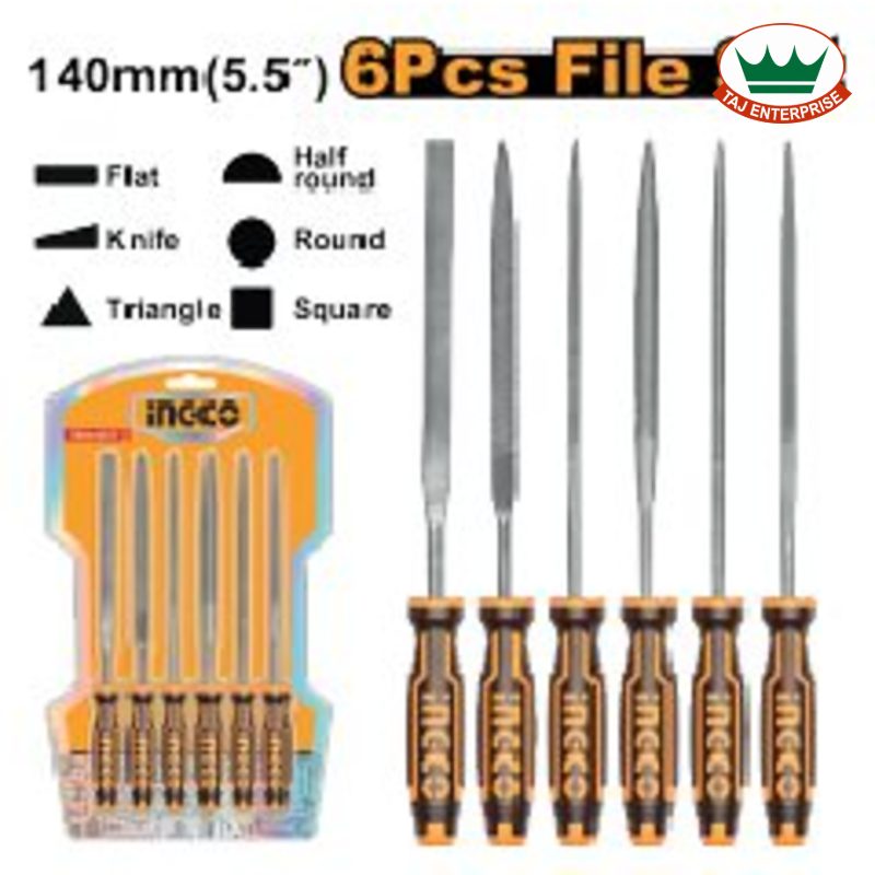 6 Pcs File Set
