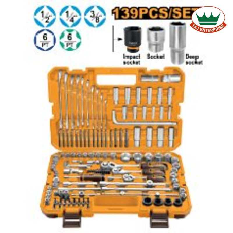 139 Pcs Combination Tools Set
