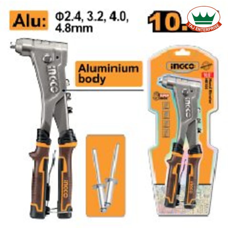 Hand Riveter (10.5", Aluminium Body)