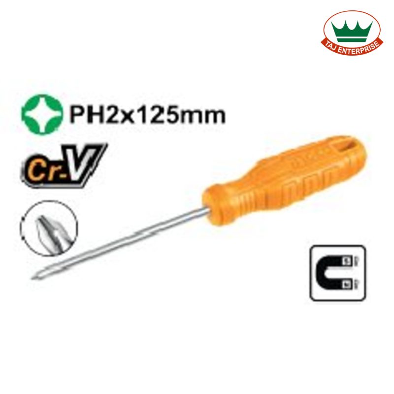 Phillips Screwdriver 6 x 125mm (Cr-V)