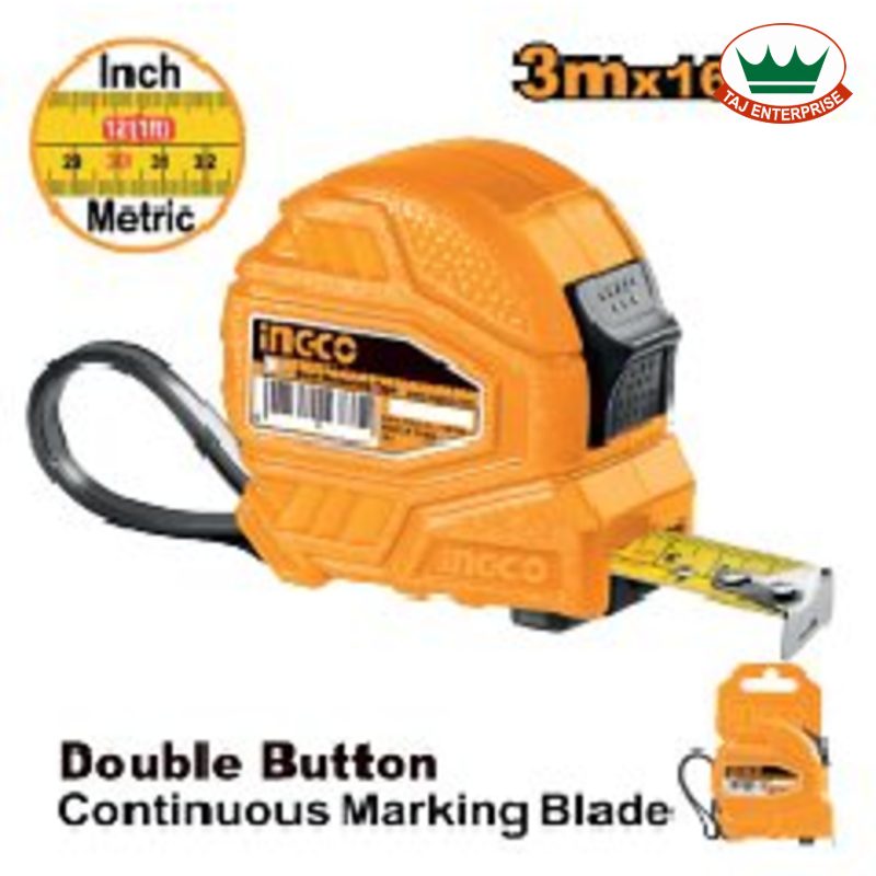 Steel Measuring Tape 3m (Double Button)