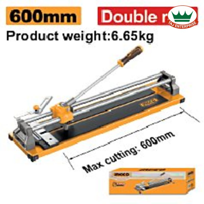 Tile Cutter 600mm (14mm Max Cut, 20mm Sliding Bar)