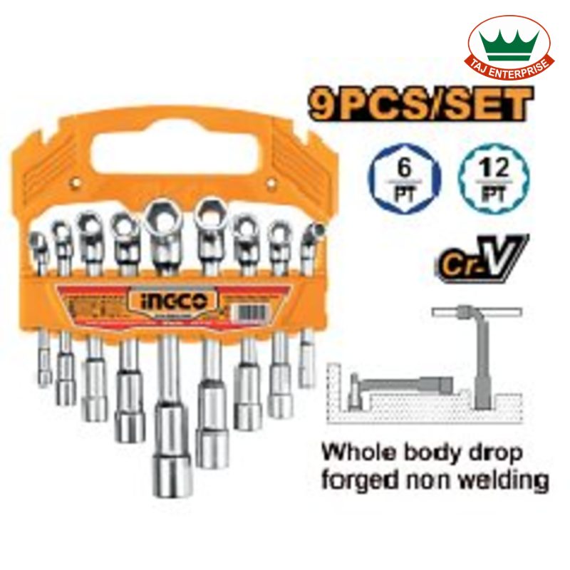 L-angled Socket Wrench Set