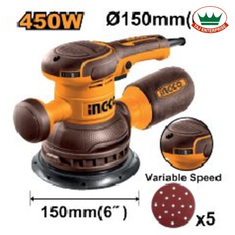 Rotary Sander 450W (6000-12000rpm)