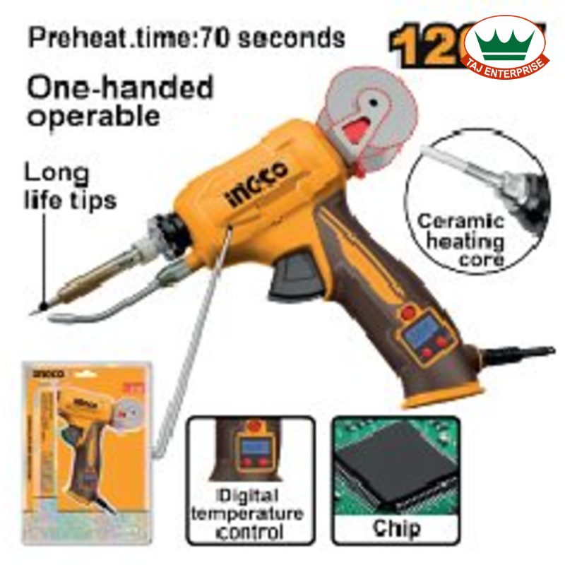 Soldering Gun with Solder Feeder