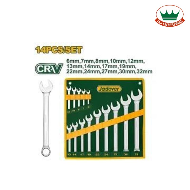 14 Pcs Combination Spanner Set (6-32mm)