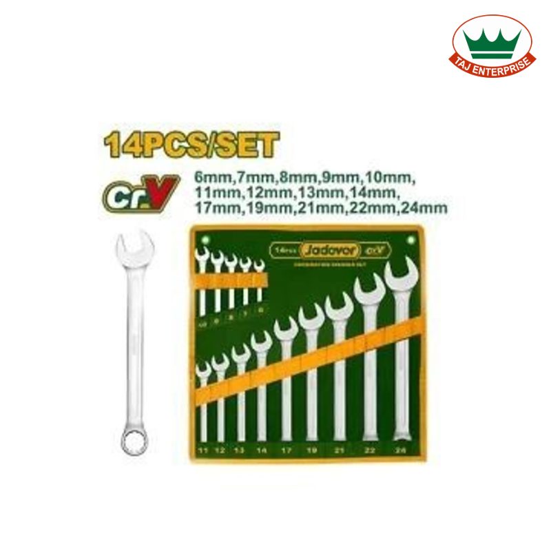 14 Pcs Combination Spanner Set (6-24mm)