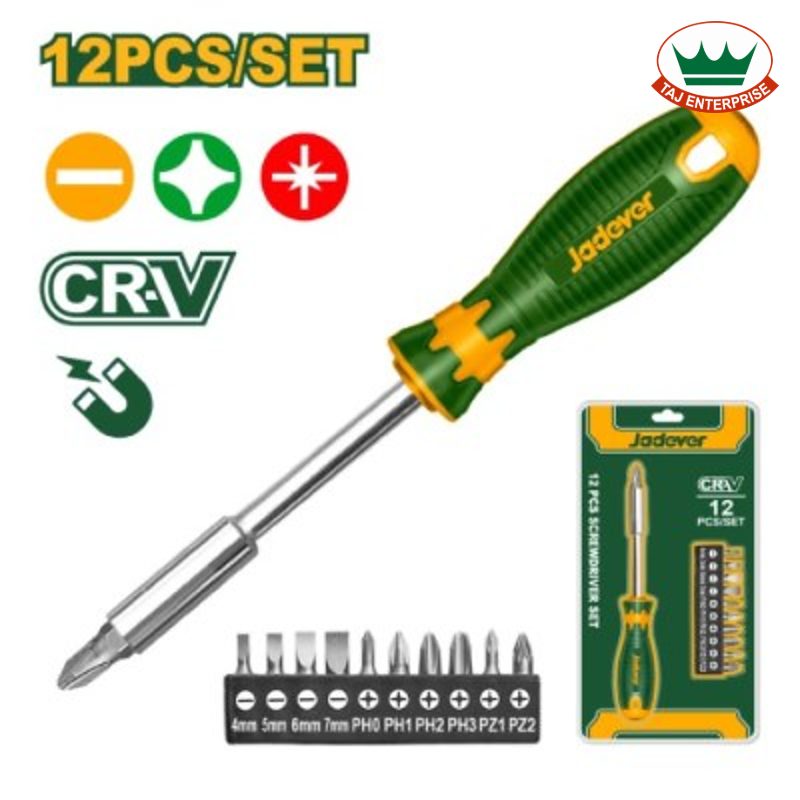12 Pcs Screwdriver Bits Set