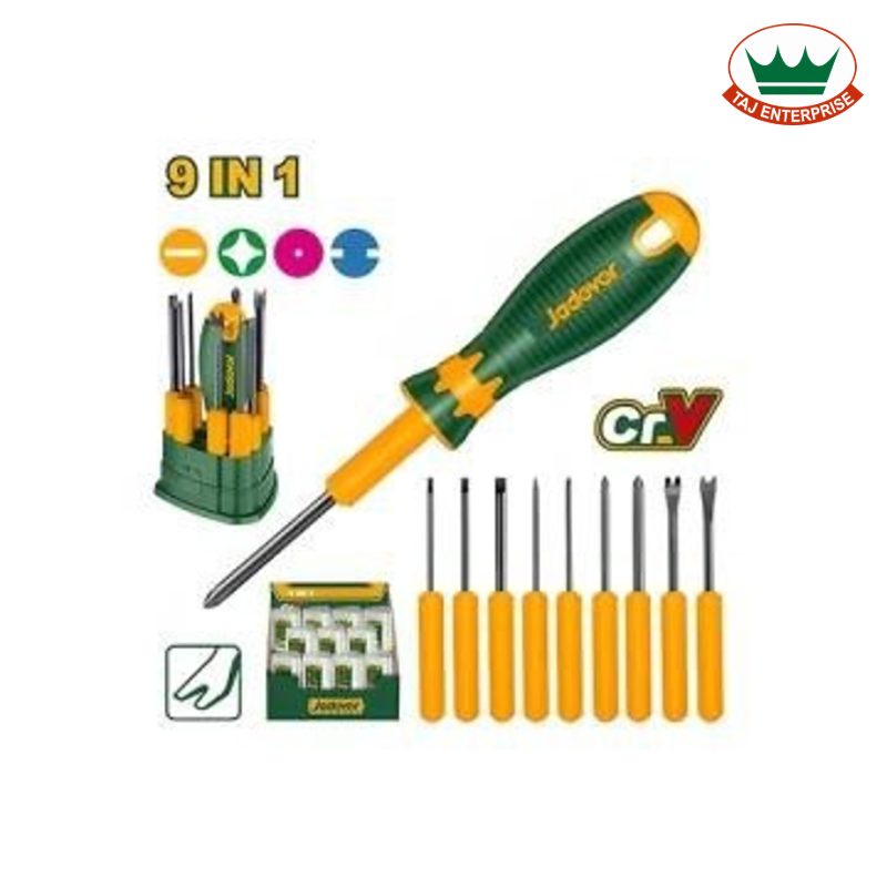 10 Pcs Interchangeable Screwdriver Set