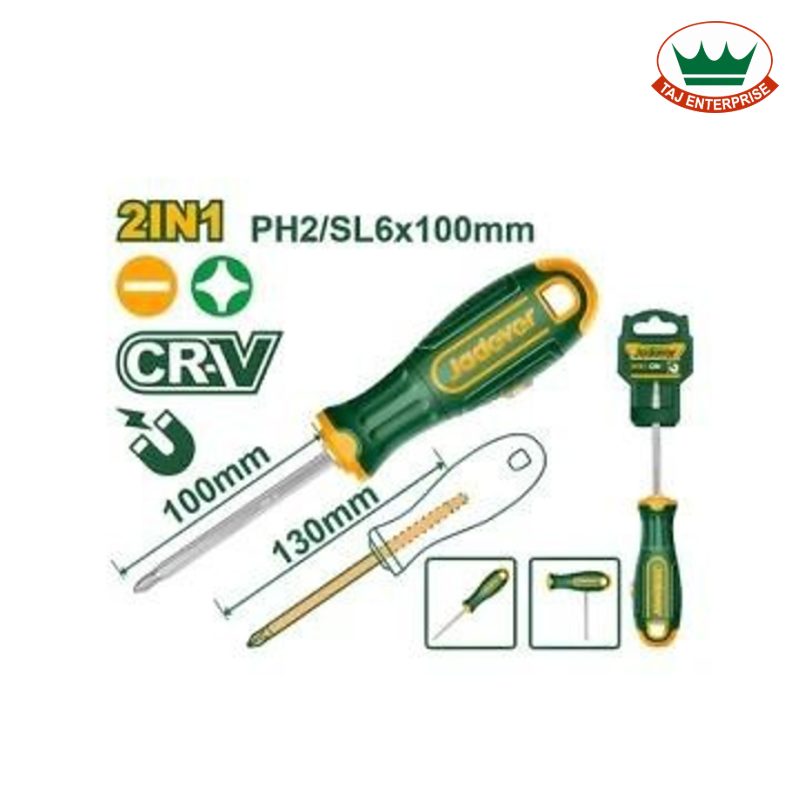 2 in 1 Screwdriver Set (T-Handle)