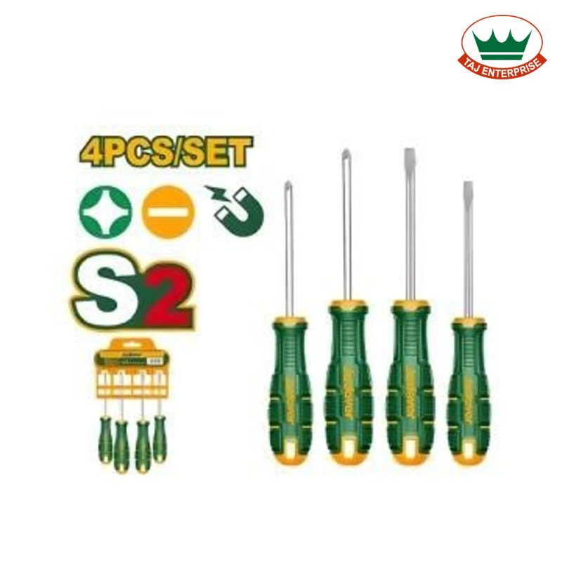 4 Pcs Screwdriver Set