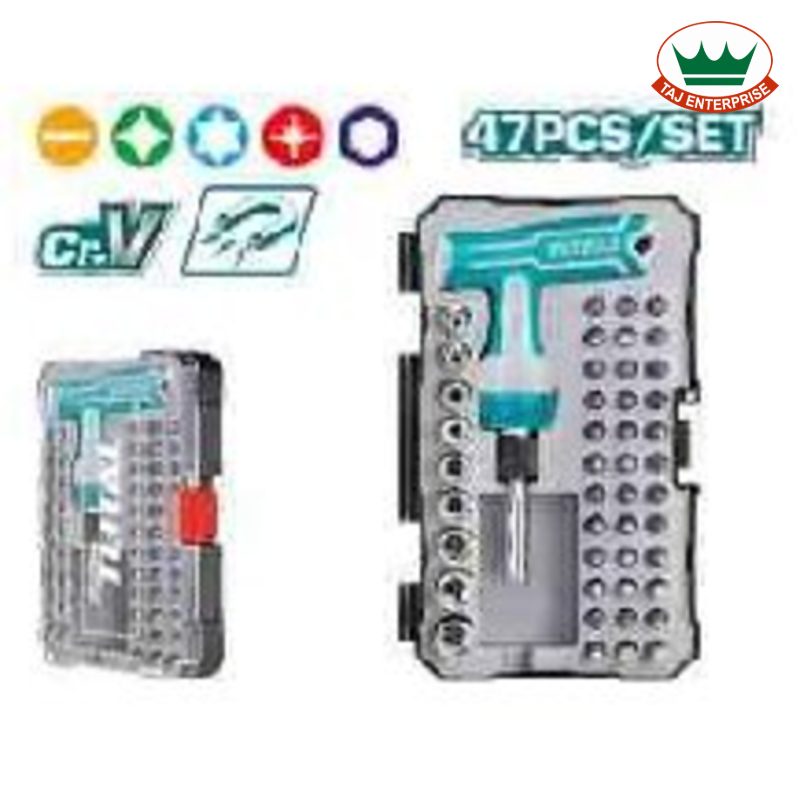 47 Pcs T-handle Wrench Screwdriver Set