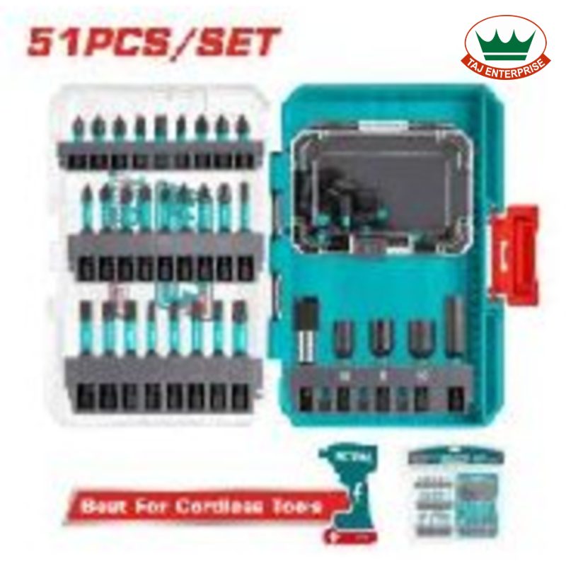 51 Pcs Impact Screwdriver Bits Set