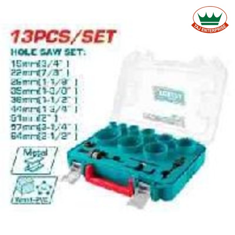 Bi-metal Hole Saw Set