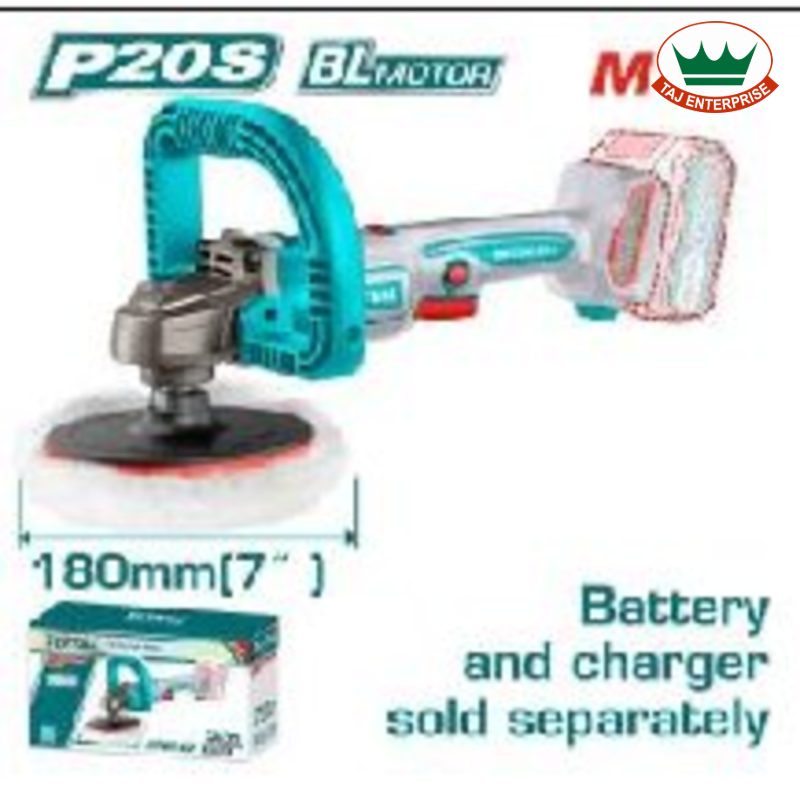 Cordless Polisher 20V (180mm, Tool Only)
