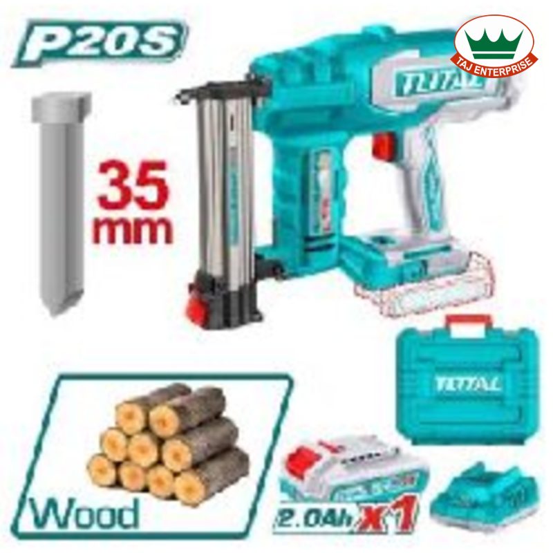 Cordless Brad Nailer 20V (F15-F35, with Battery & Charger)