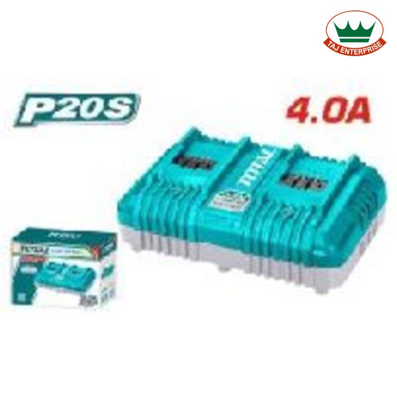 P20S Battery Charger (2-Port, 4A)