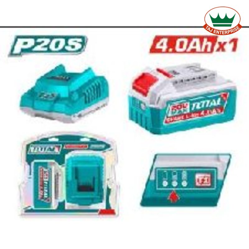P20S Lithium-Ion Battery & Charger Kit 20V 4.0Ah (1 Battery + Charger)
