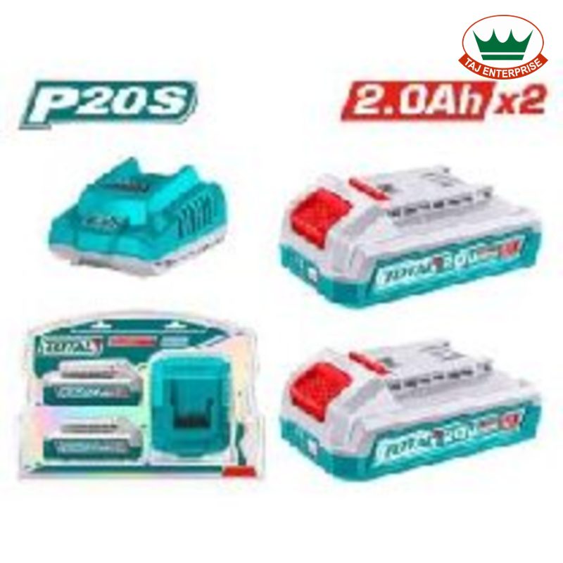 P20S Lithium-Ion Battery & Charger Kit 20V 2.0Ah
