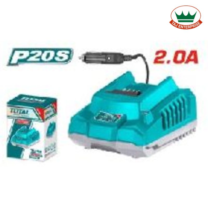 P20S Battery Charger (Car 12-24V DC, 2A)
