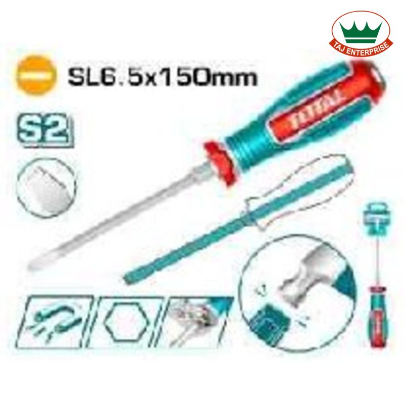 Slotted Go-Through Screwdriver