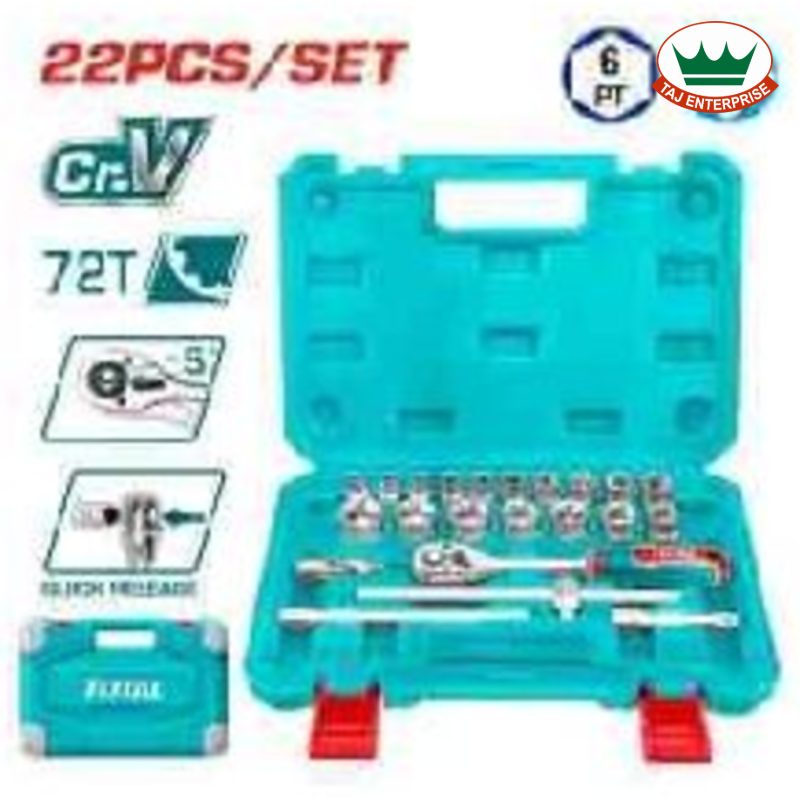 22 Pcs 3/8" Socket Set