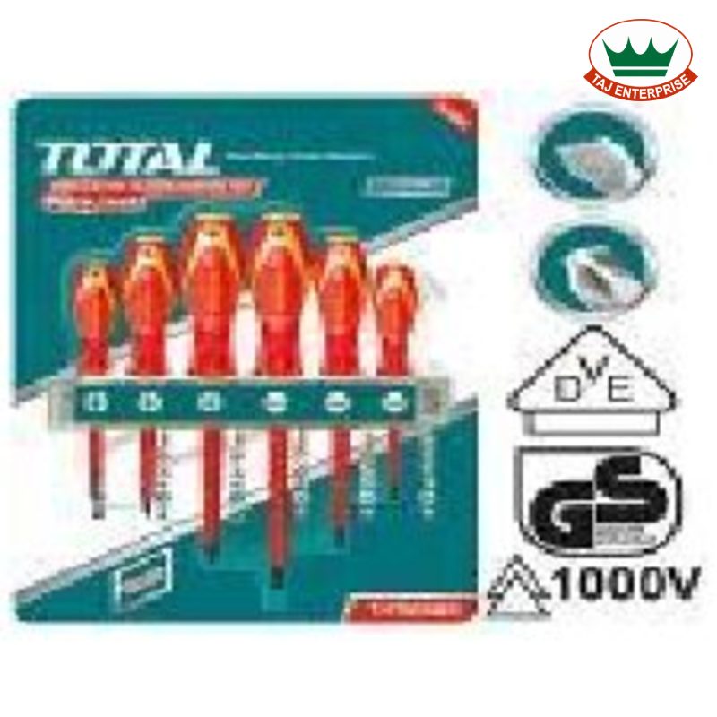 6 Pcs Insulated Screwdriver Set