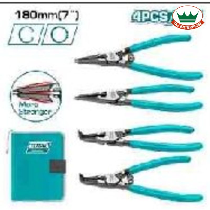 4 Pcs Circlip Pliers Set