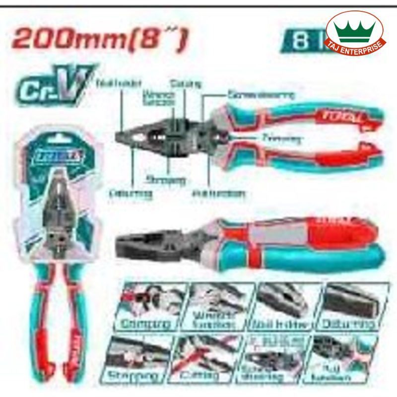8-in-1 Multi-function Combination Pliers