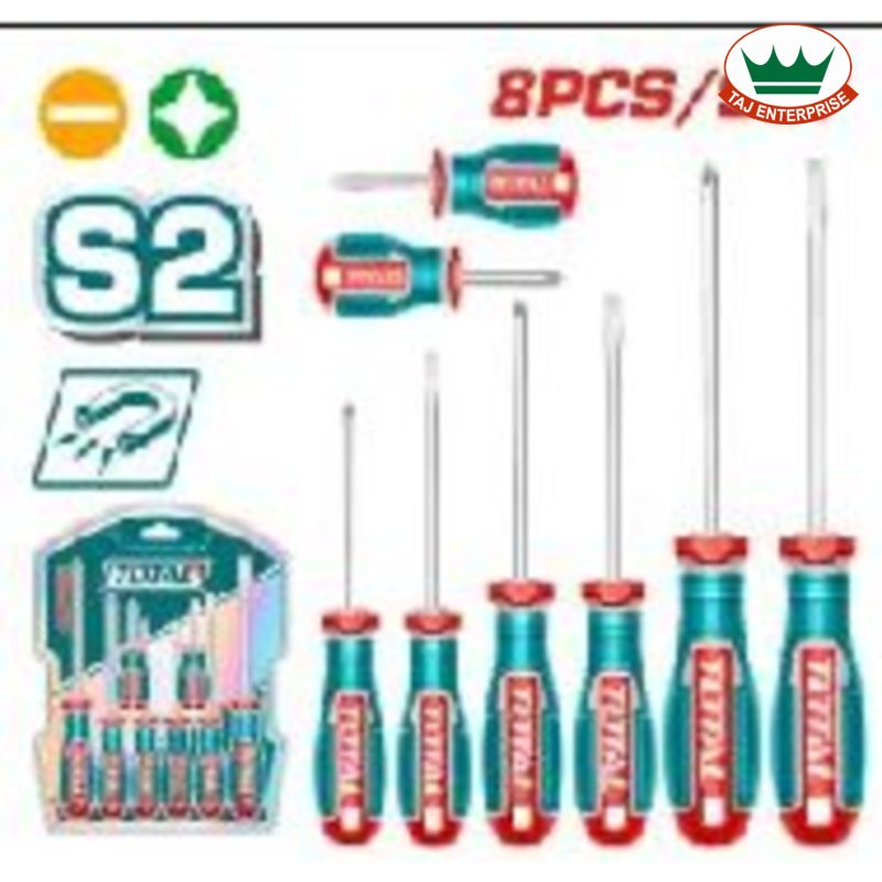 8 Pcs Screwdriver Set