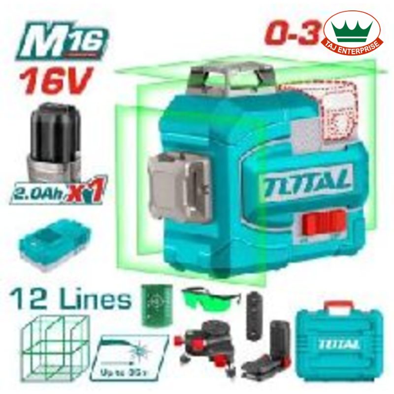 Cordless 3D Laser Level