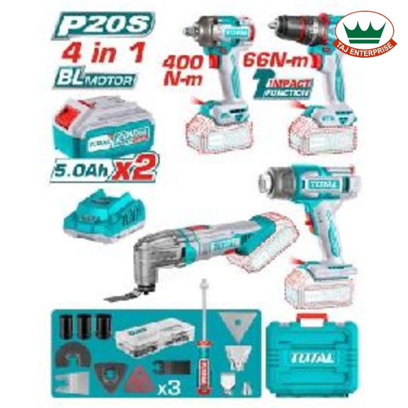 Cordless 4 Pcs Combo Kit
