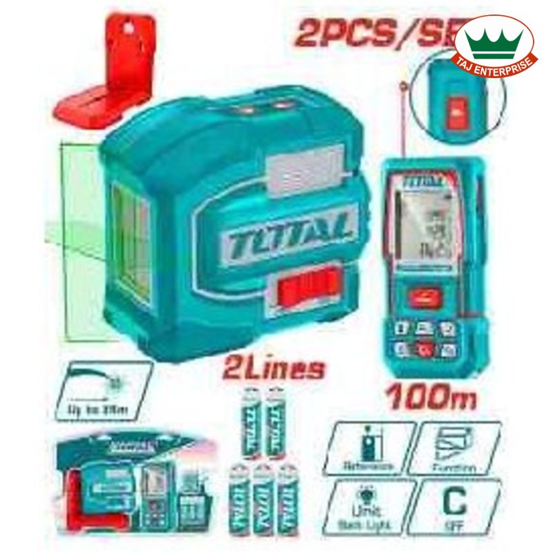 Laser Level and Distance Measuring Kit